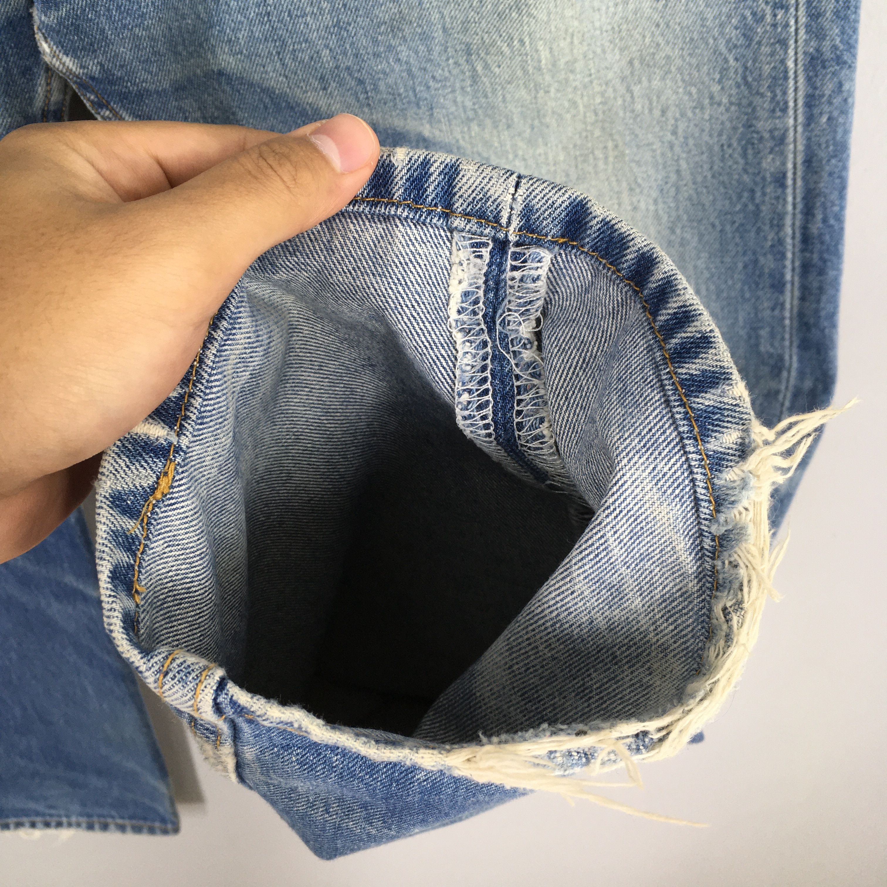 Levi's Size 32x30 Vintage 1980s Levi's 501 Regular Fit Jeans S1943 Size US 32 / EU 48 - 5 Thumbnail