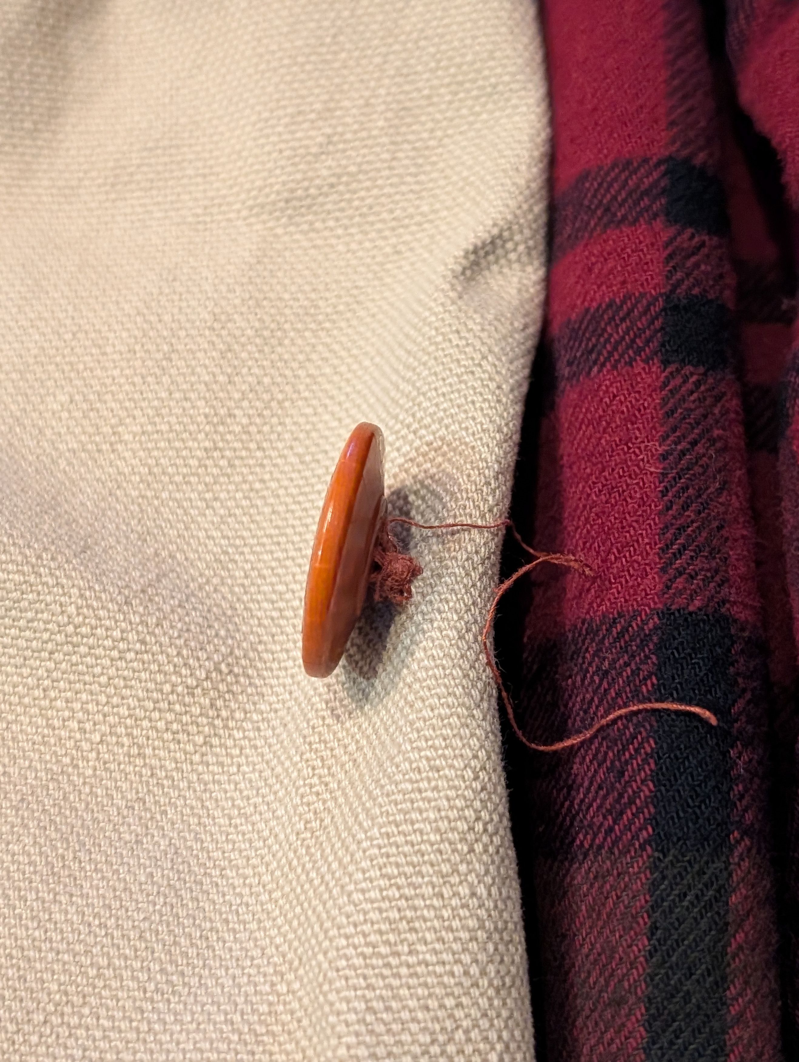 L.L. Bean L.L. Bean Barn Jacket Canvas Workwear Coat Corduroy Collar Size US XL / EU 56 / 4 - 4 Thumbnail