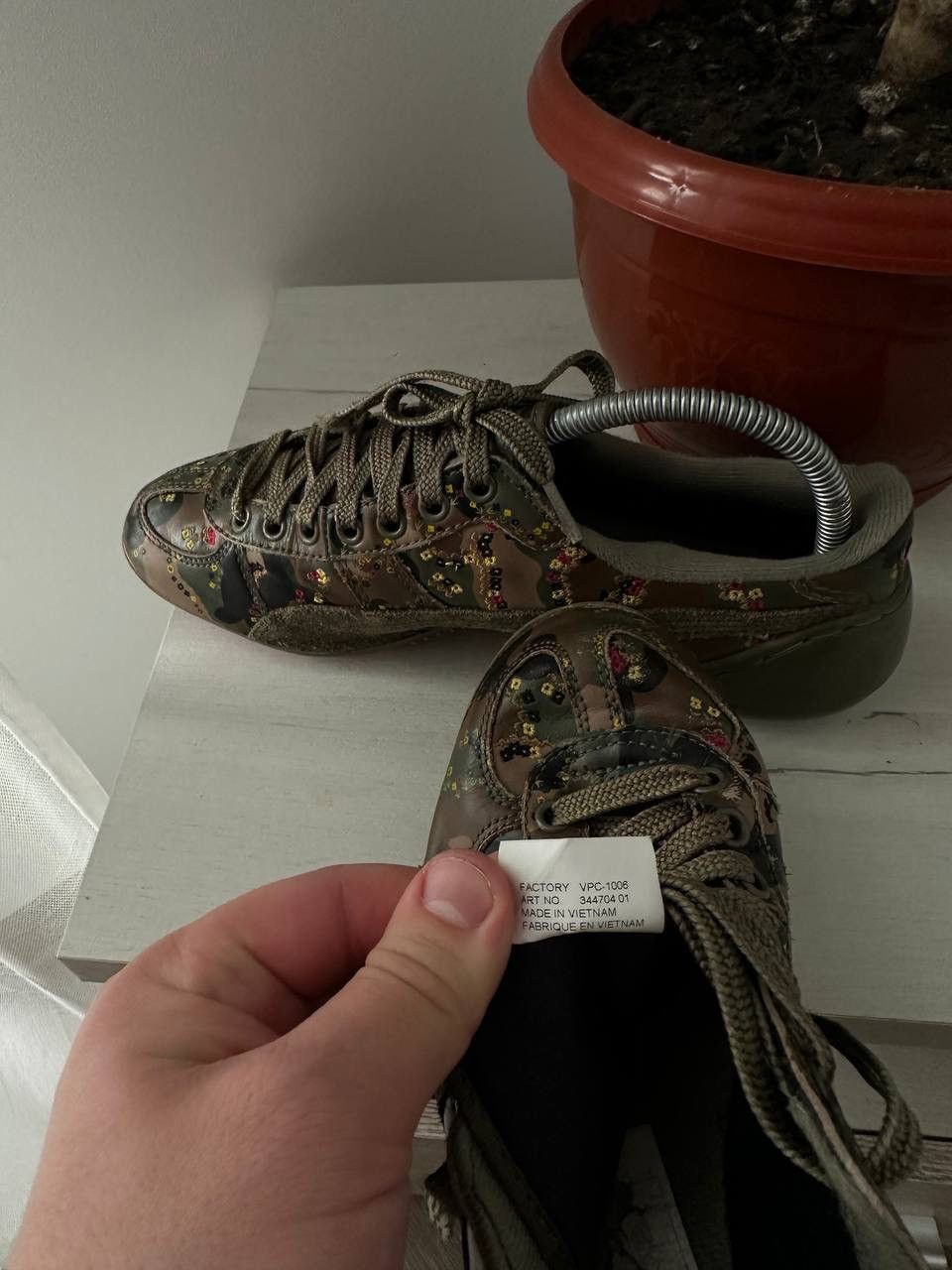Maison MIHARA YASUHIRO Vintage Miharayasuhiro Puma Camo Floral Sneakers Size US 7 / EU 40 - 14 Thumbnail
