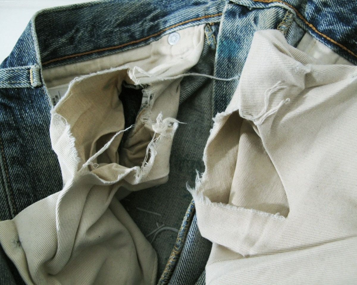 Levi's Vintage Clothing Levi’s 501Z XX Big E Selvedge 1954 Repro Rare Size US 29 - 9 Thumbnail