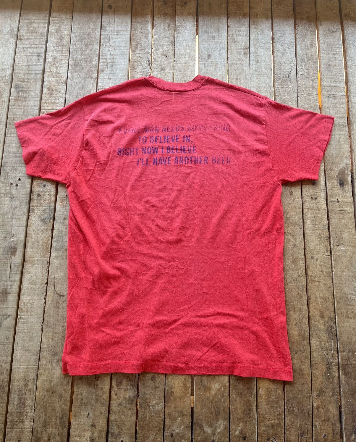 Vintage Sunfaded tee 80s’ bionic Size US L / EU 52-54 / 3 - 4 Thumbnail