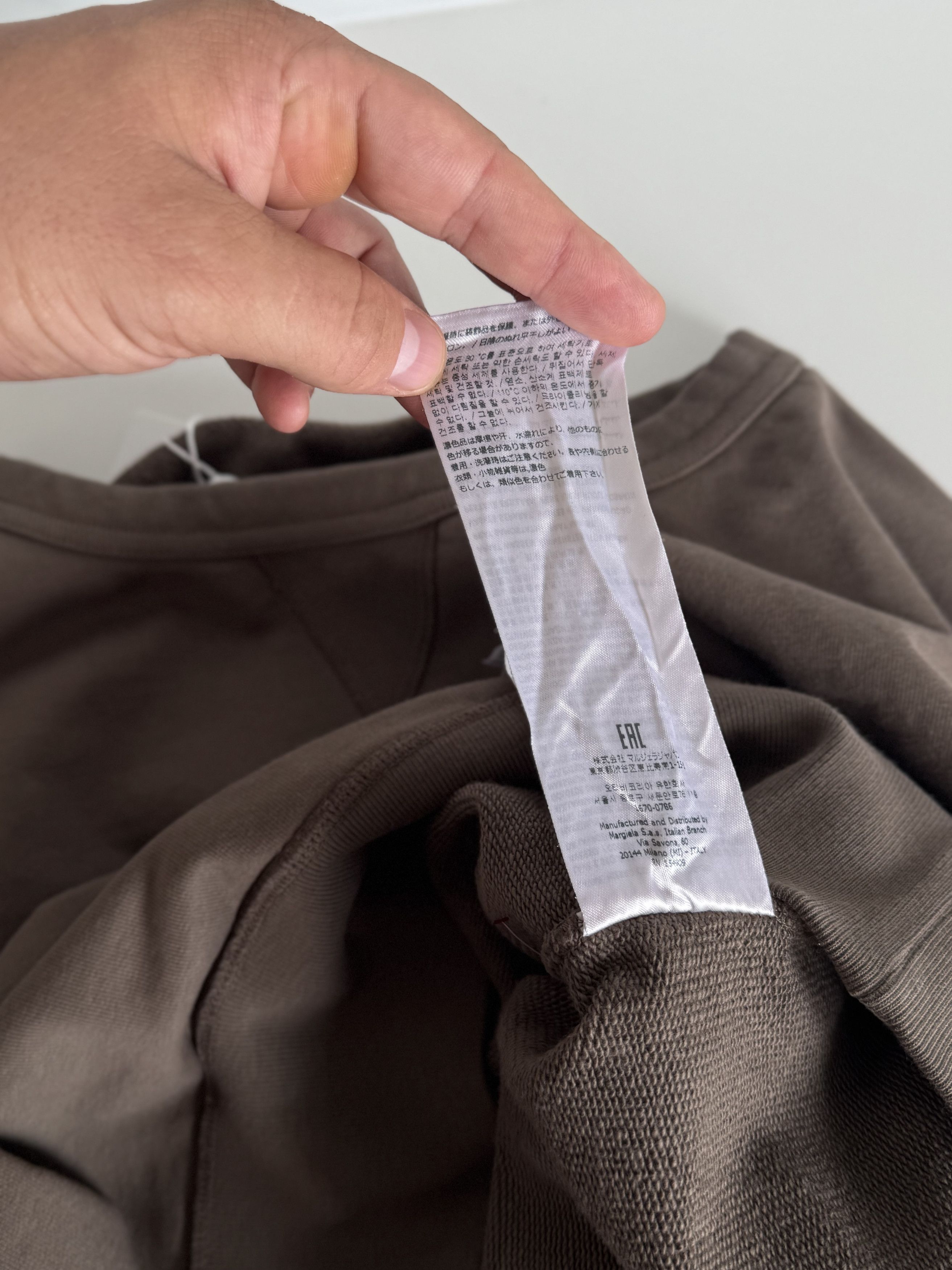 Maison Margiela Maison Margiela sweatshirt | Size M | Brand new Size US M / EU 48-50 / 2 - 12 Thumbnail