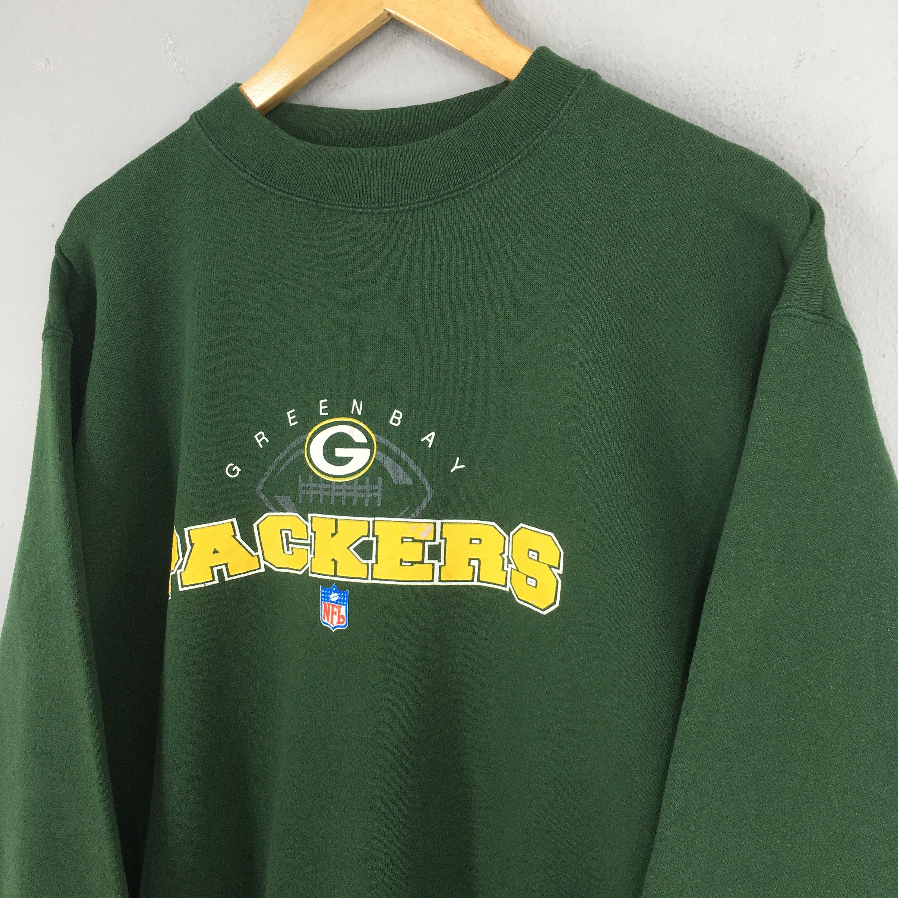NFL Vintage Green Bay Packers Football NFL Sweatshirt XLarge Size US XL / EU 56 / 4 - 3 Thumbnail
