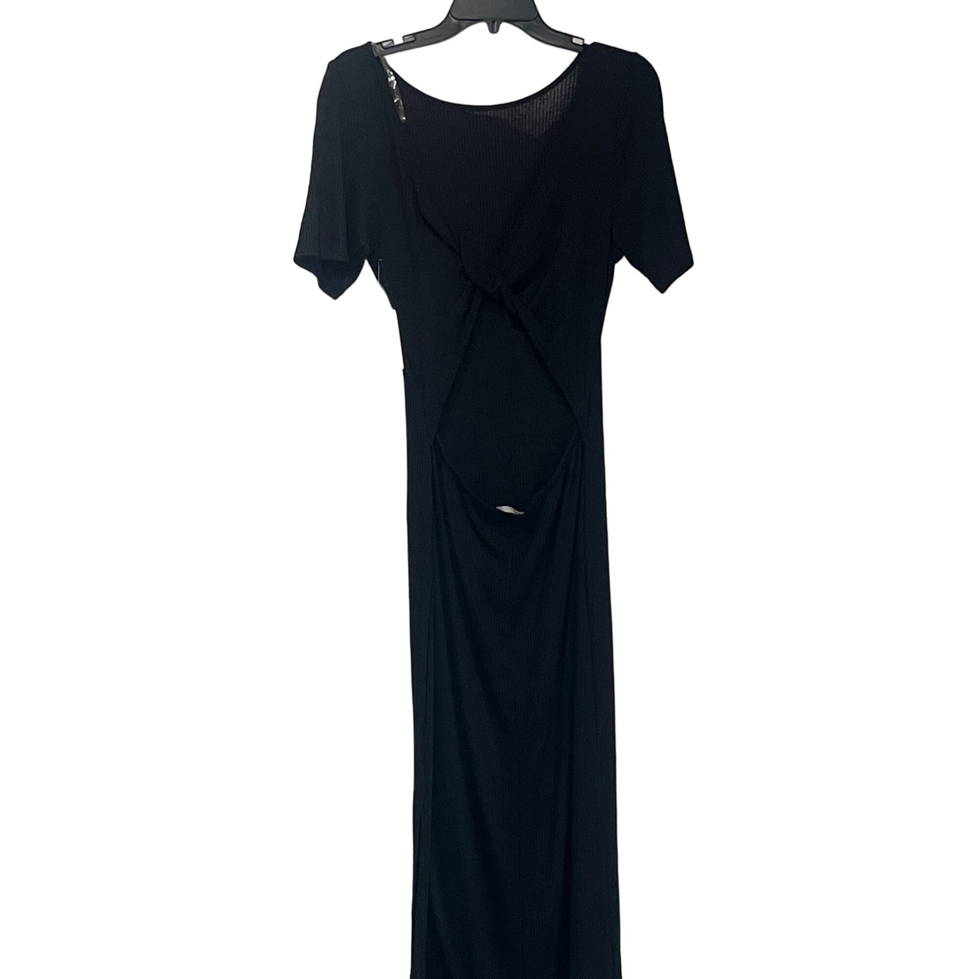 Other ROW A Junior’s Ribbed Bodycon MIDI Dress with Twist Back, B Size XL / US 12-14 / IT 48-50 - 14 Thumbnail