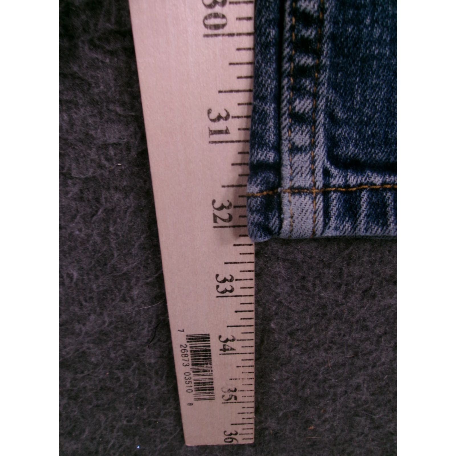 Levi's VINTAGE Levi's Jeans Men 30X32 Blue Slim Straight 80s 90s Distressed Signature Denim USA Leather Logo Western Workwear Mens Size US 30 / EU 46 - 7 Thumbnail