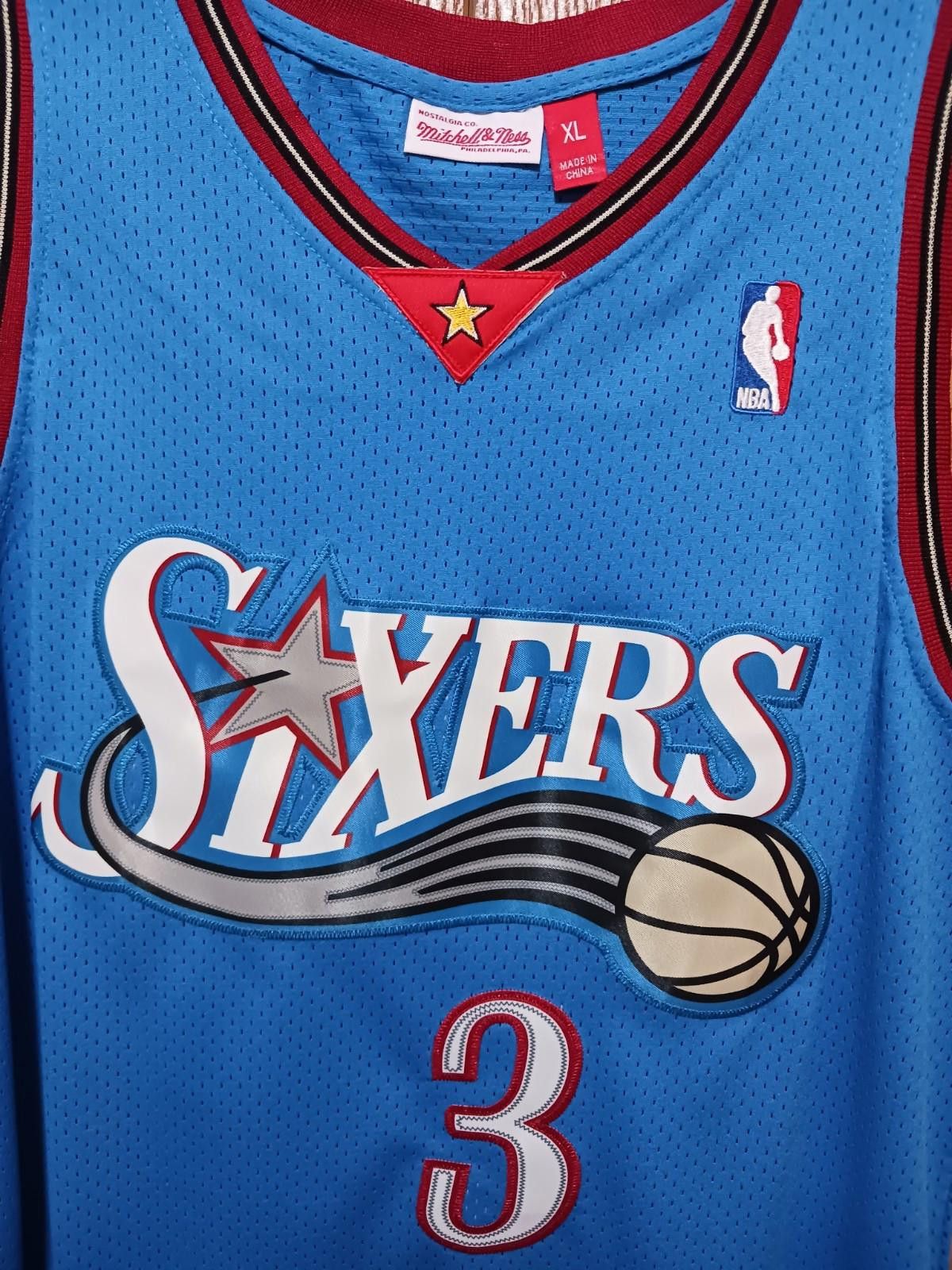 Other Allen Iverson (Mitch/Ness)-(76ers)-(Jersey)-(Size:XL)-$100 Size US XL / EU 56 / 4 - 9 Thumbnail