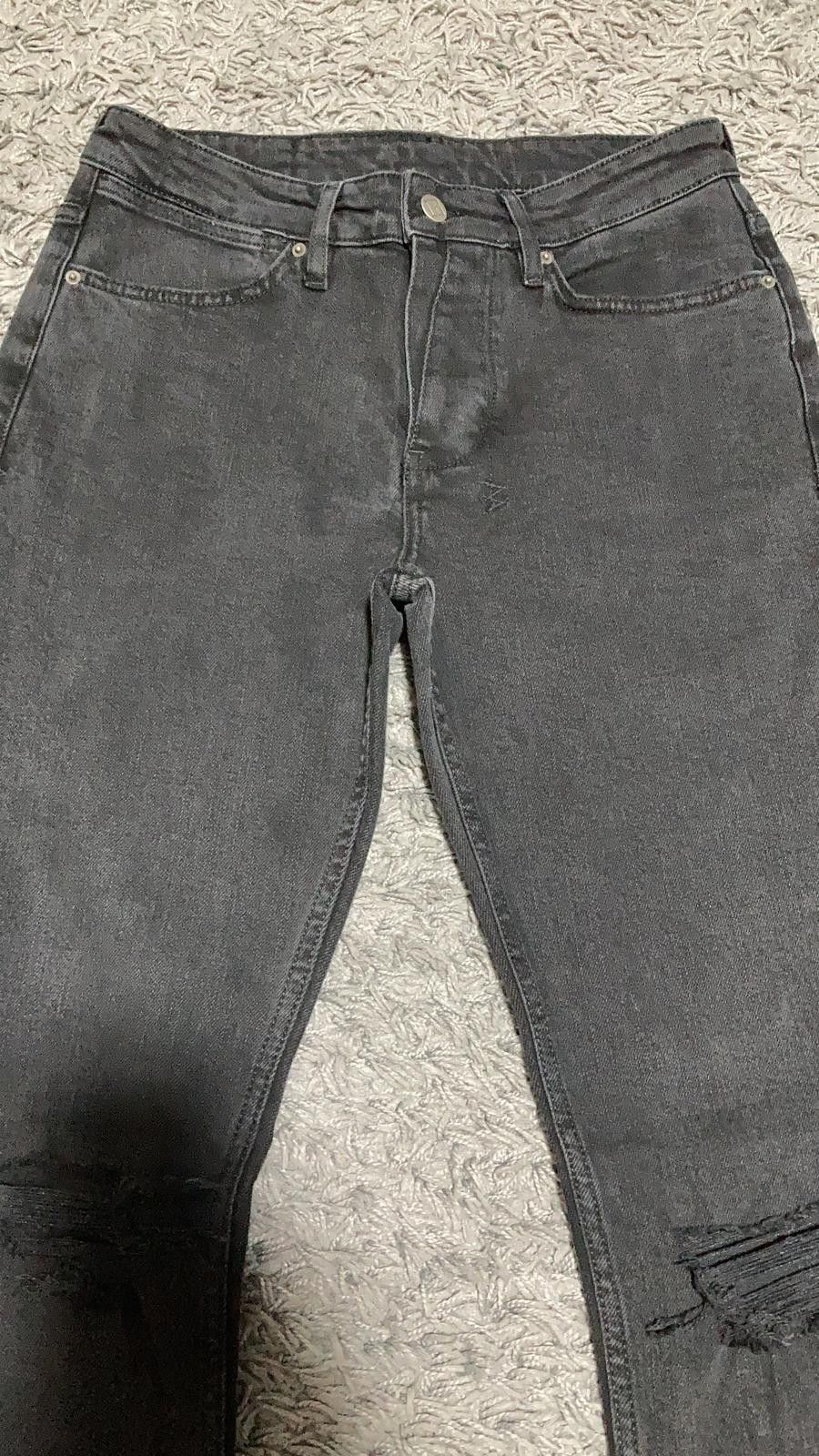 Ksubi Distressed Grey Jeans Size US 31 - 2 Thumbnail