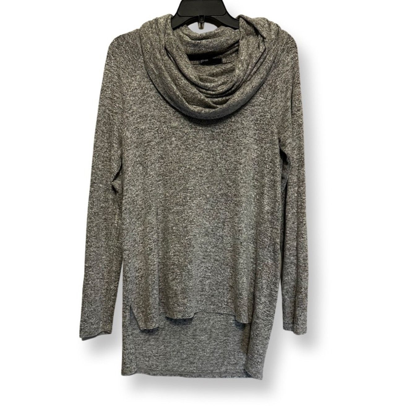 Other Gibson Tunic Top Gray Marled Convertible Neck Hi Low XS New Size XS / US 0-2 / IT 36-38 - 1 Thumbnail