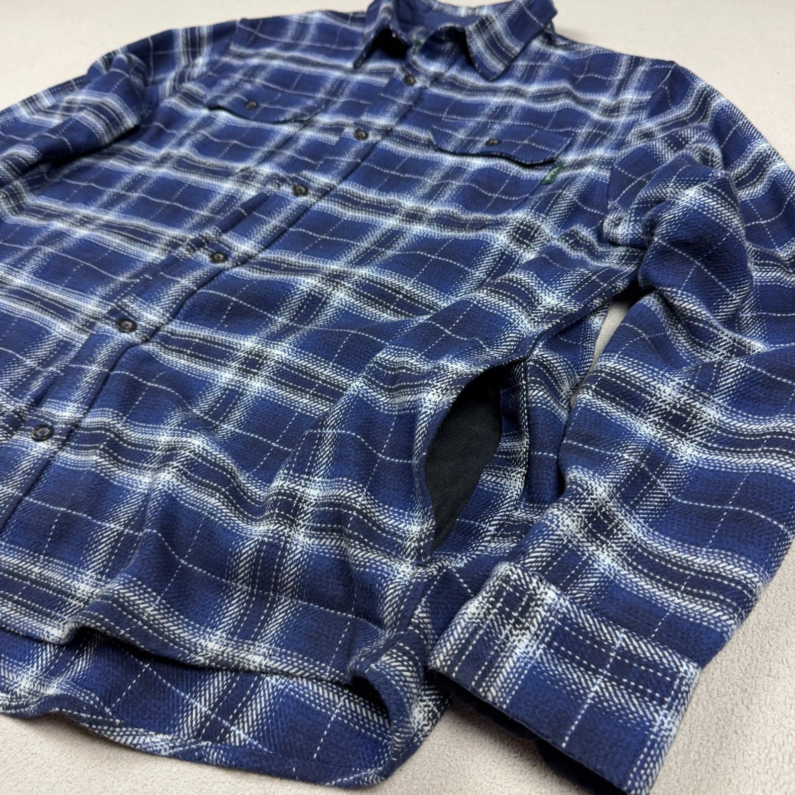Woolrich Woolen Mills Woolrich Heavyweight Flannel Shirt Jacket XL Plaid Size US XL / EU 56 / 4 - 3 Thumbnail