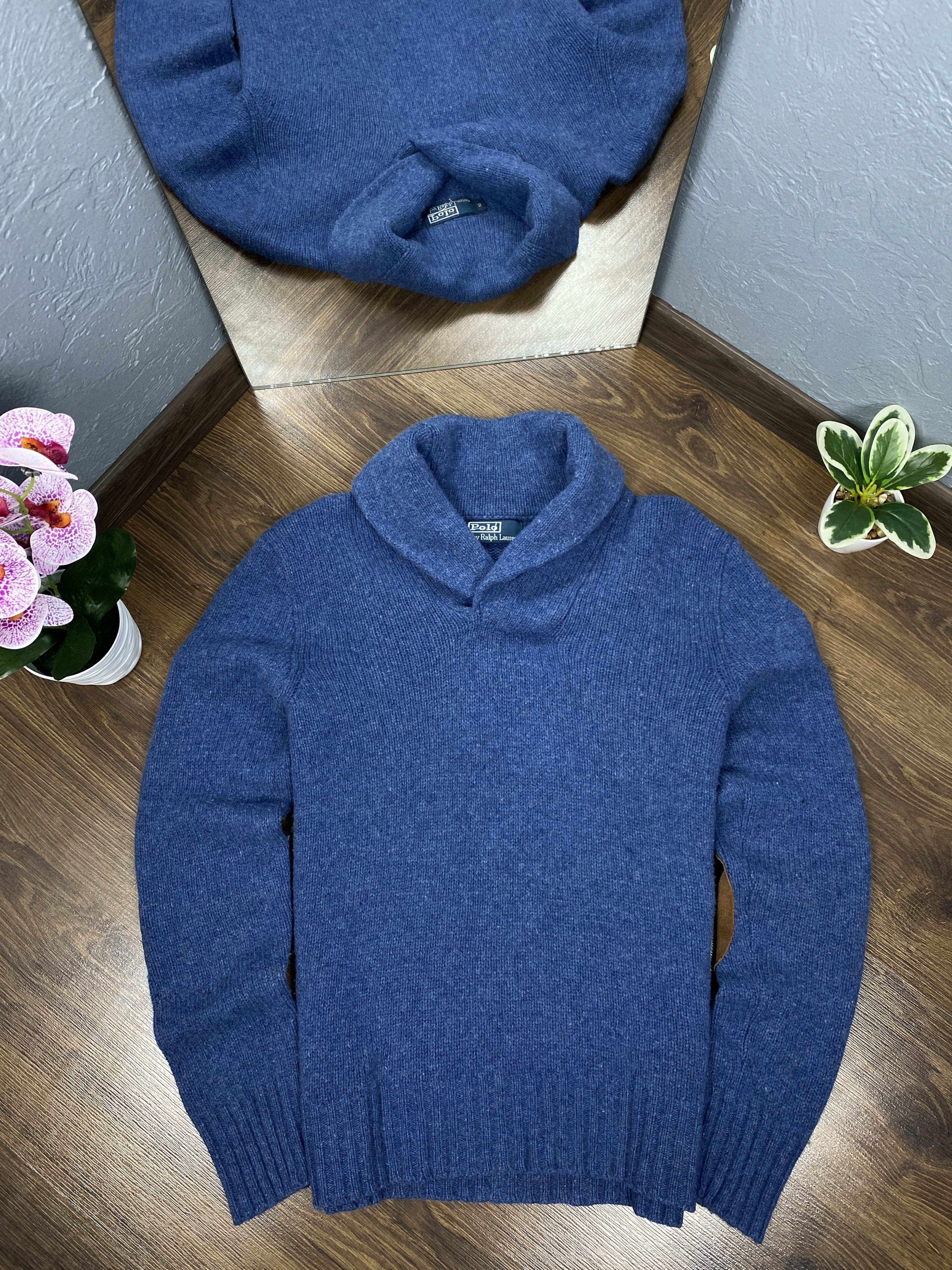 Polo Ralph Lauren × Ralph Lauren Polo Ralph Lauren vintage merino wool knit sweater cardigan Size US S / EU 44-46 / 1 - 1 Thumbnail