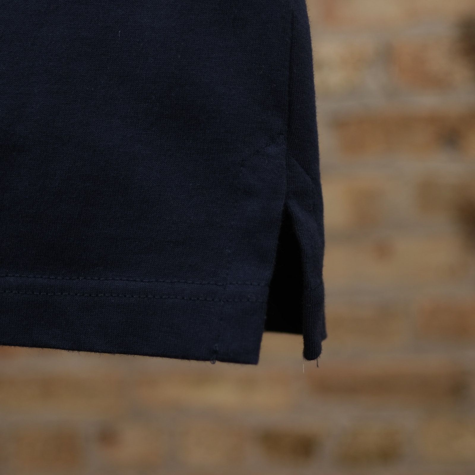Lands' End VTG USA Made- Large - Lands End Womens Heavy T Shirt - Navy Size L / US 10 / IT 46 - 2 Thumbnail