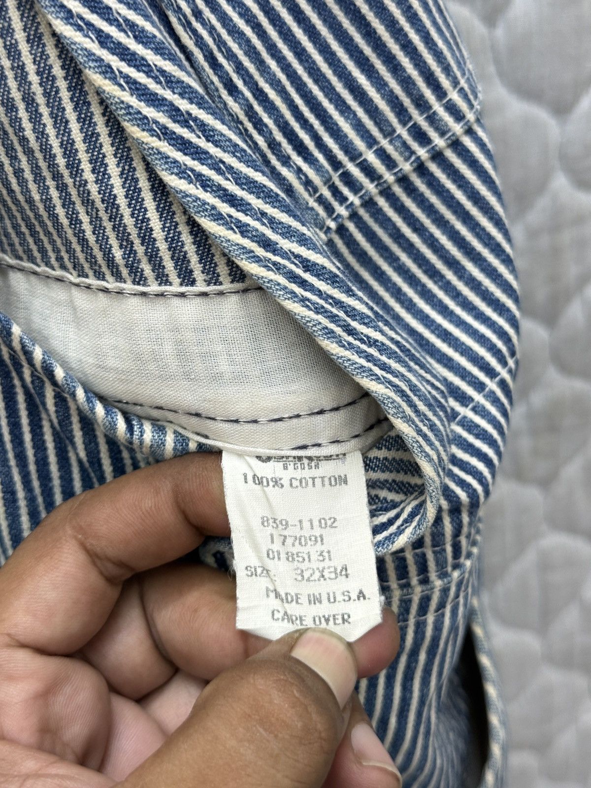 Oshkosh 🔥🔥🔥ARCHIVE VINTAGE OSHKOSH BGOSH OVERALL Size US 35 - 7 Thumbnail