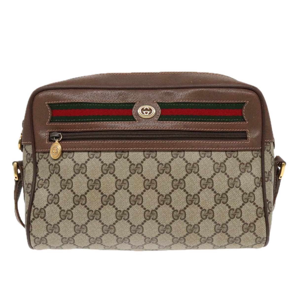 Gucci Ophidia Beige Canvas Shoulder Bag (Pre-Owned) Size ONE SIZE - 1 Thumbnail