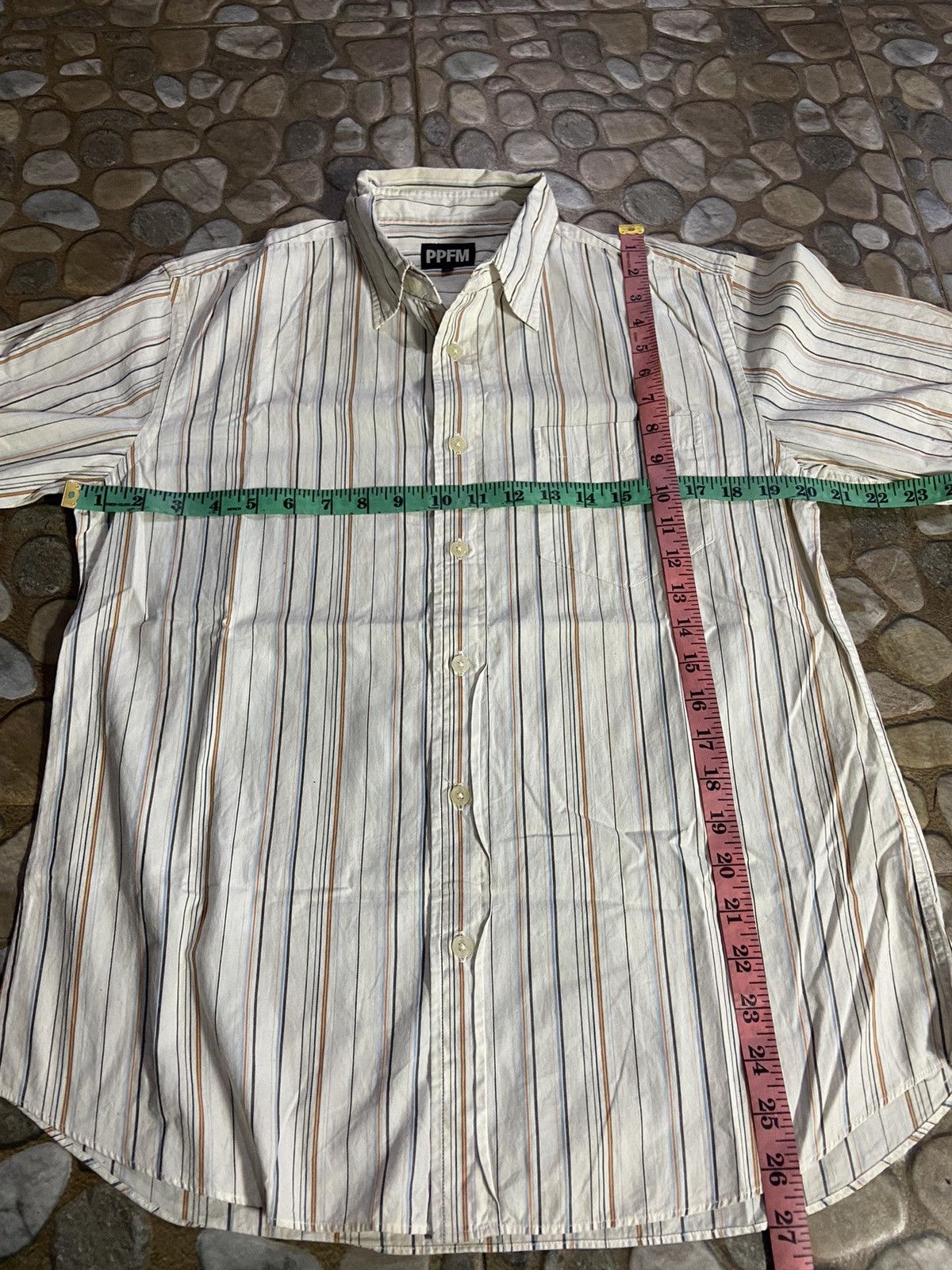 Japanese Brand × PPFM × Vintage vintage ppfm japan office shirt Size US L / EU 52-54 / 3 - 8 Thumbnail