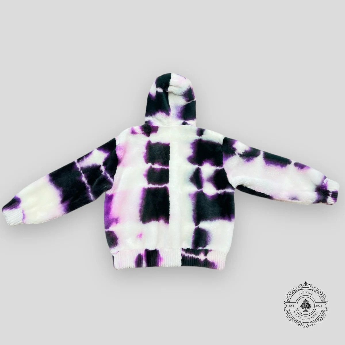 Louis Vuitton Louis Vuitton Tie Dye Shearling Hoodie Size US L / EU 52-54 / 3 - 2 Thumbnail
