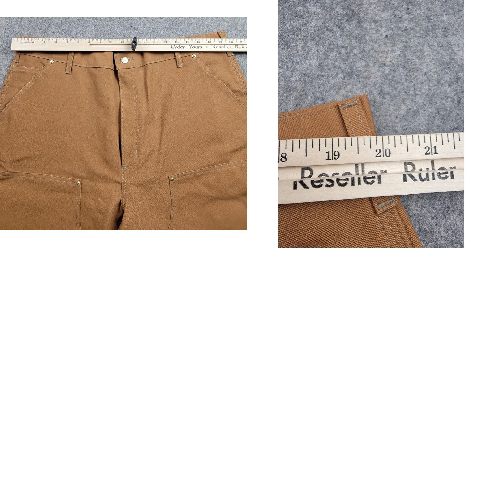 Carhartt Carhartt Pants Mens 40x34 Brown Loose Fit Double Front Utility Work USA Size US 40 / EU 56 - 11 Thumbnail