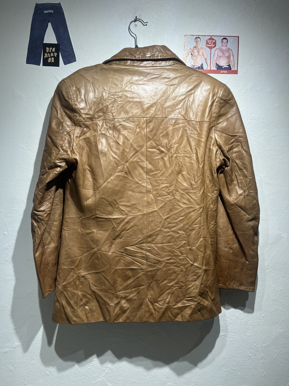Loro Piana Vintage Loro Piana leather jacket Size M / US 6-8 / IT 42-44 - 2 Thumbnail