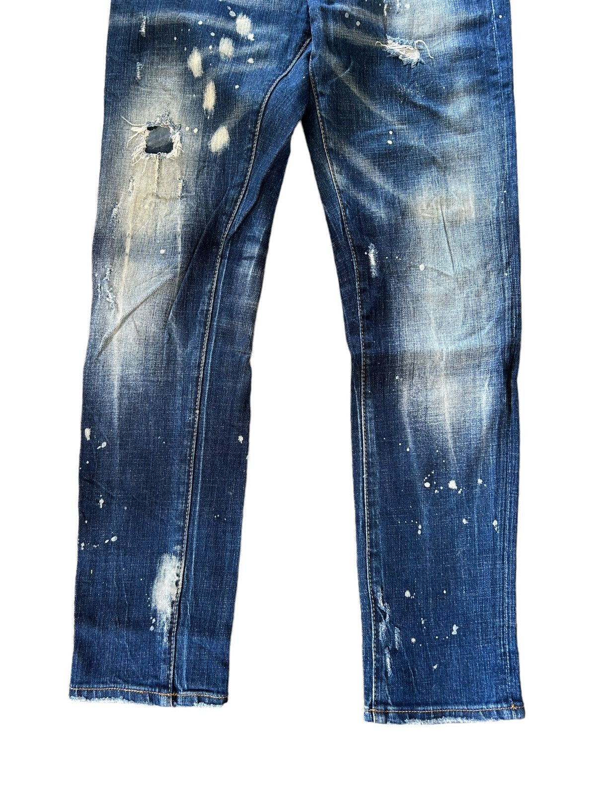 Dsquared2 DSQUARED2 disteressed denim stretch jeans made in italy Size US 32 / EU 48 - 3 Thumbnail