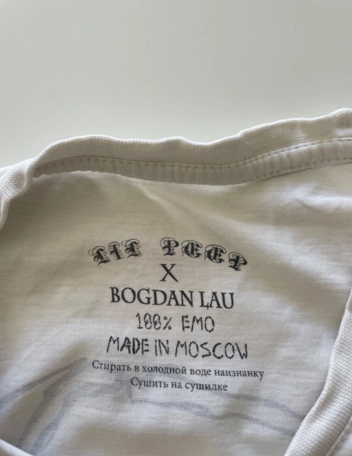 Lil Peep Lil Peep x Bogdan Lau Crybaby shirt Size US S / EU 44-46 / 1 - 3 Thumbnail