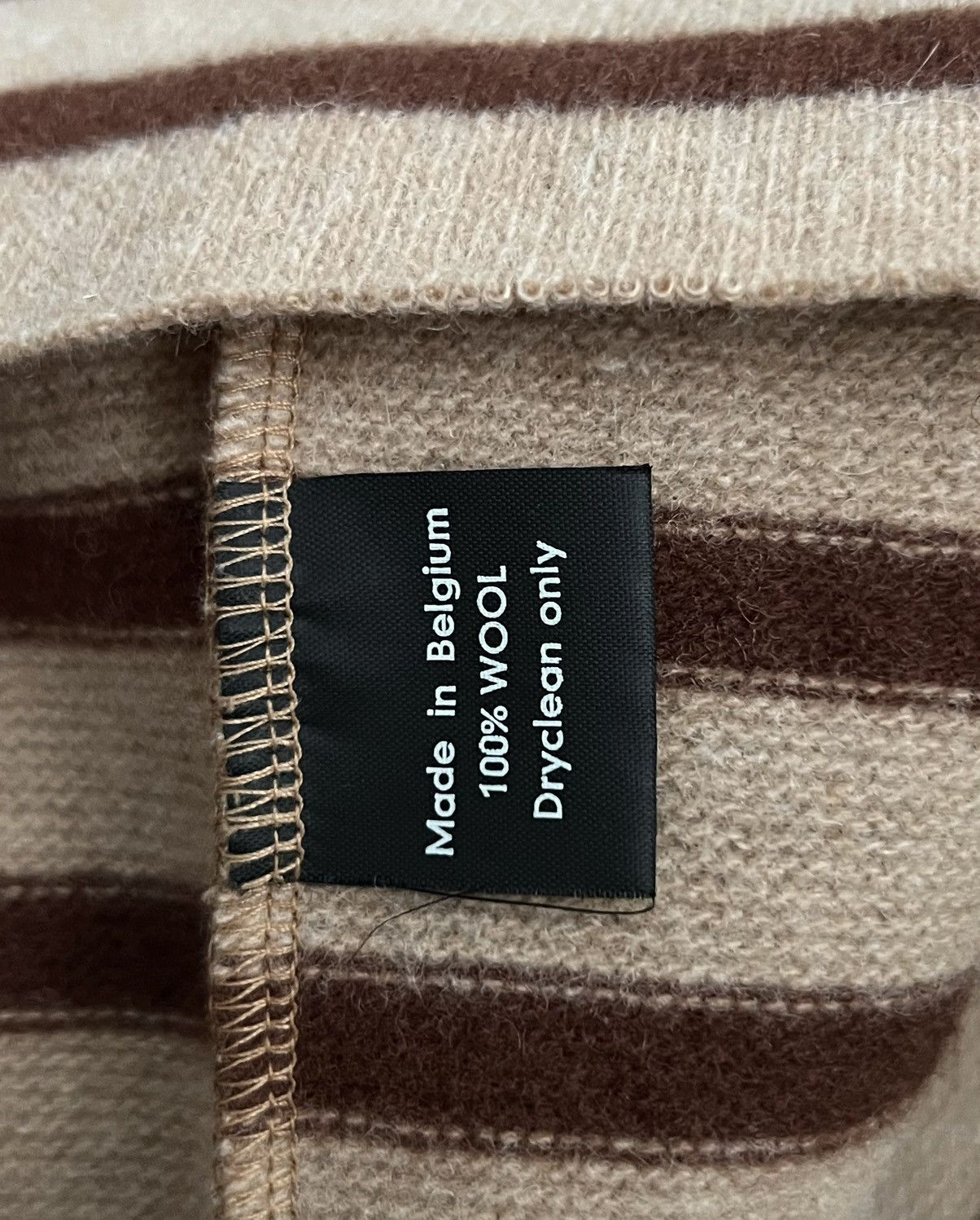 Raf Simons AW2001-2002 Raf Simons Riot Riot Riot Tan Runway Turtleneck Size US XL / EU 56 / 4 - 13 Thumbnail