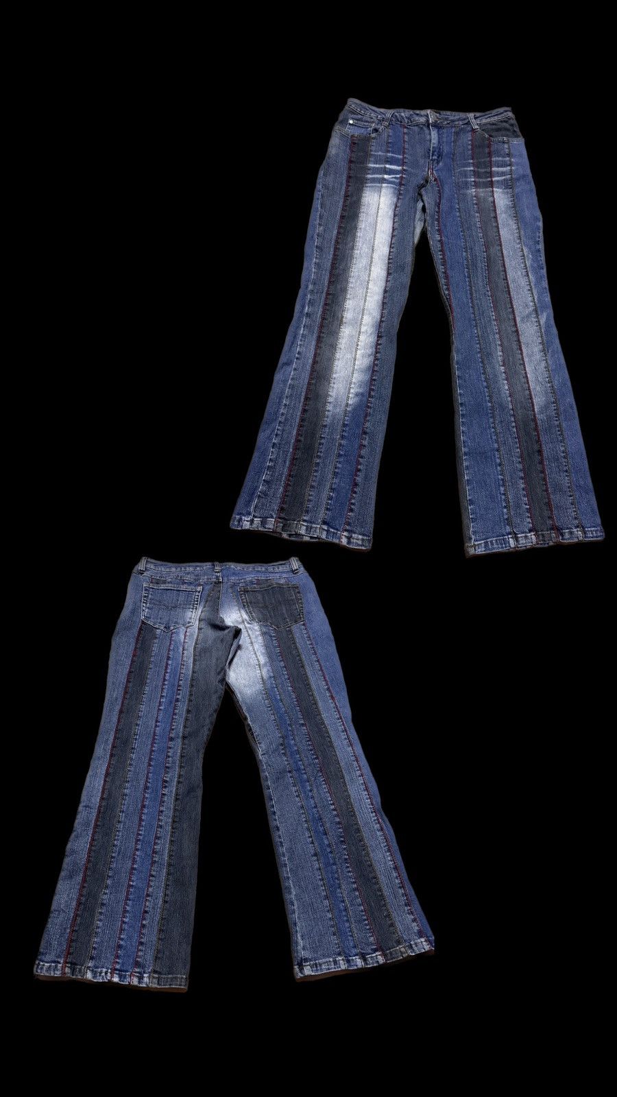 Hysteric Glamour × Japanese Brand Faded Denim🔥 Japanese Brand Rare y2k Design Size US 32 / EU 48 - 1 Thumbnail