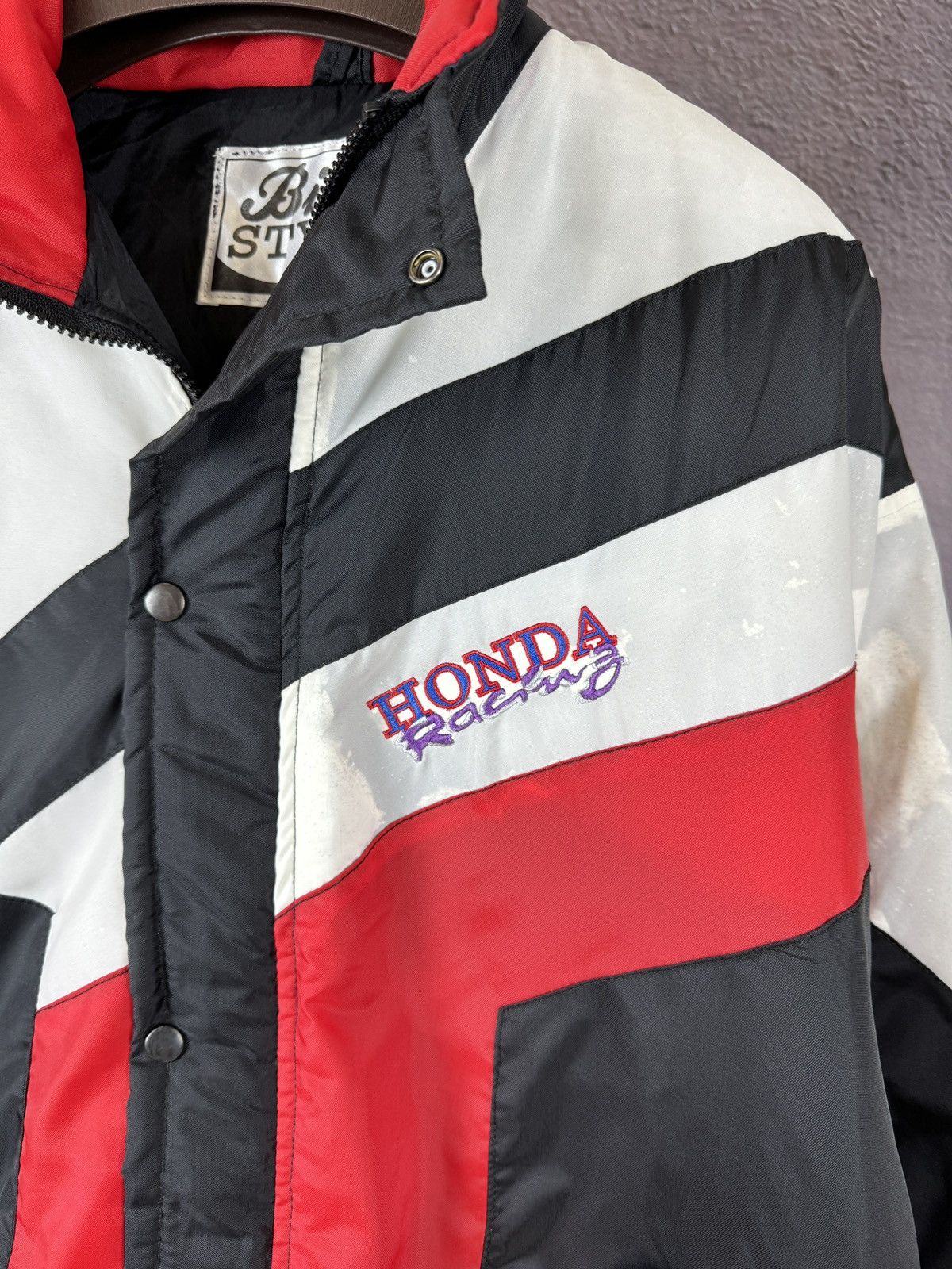 Honda Honda vintage big logo racing faded jacket Size US XXL / EU 58 / 5 - 7 Thumbnail