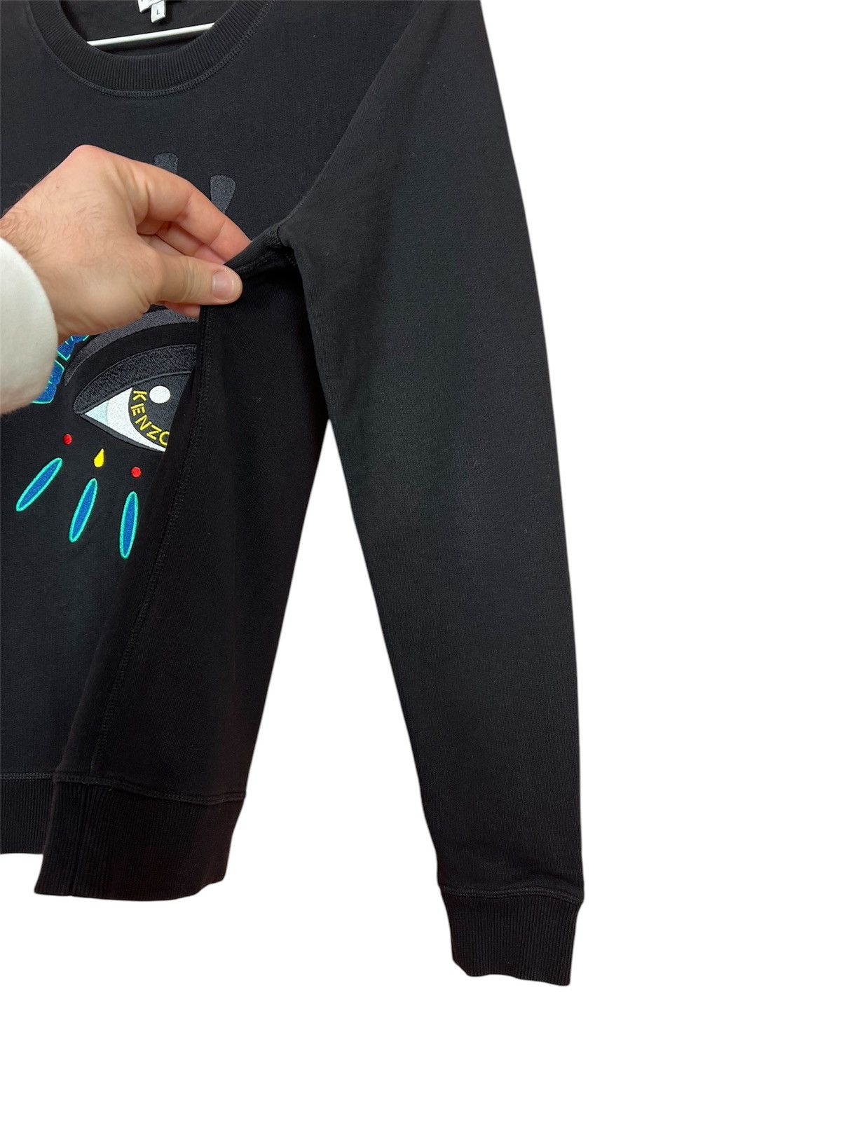 Kenzo kenzo sweatshirt women's eye luxury streetwear size L Size L / US 10 / IT 46 - 6 Thumbnail