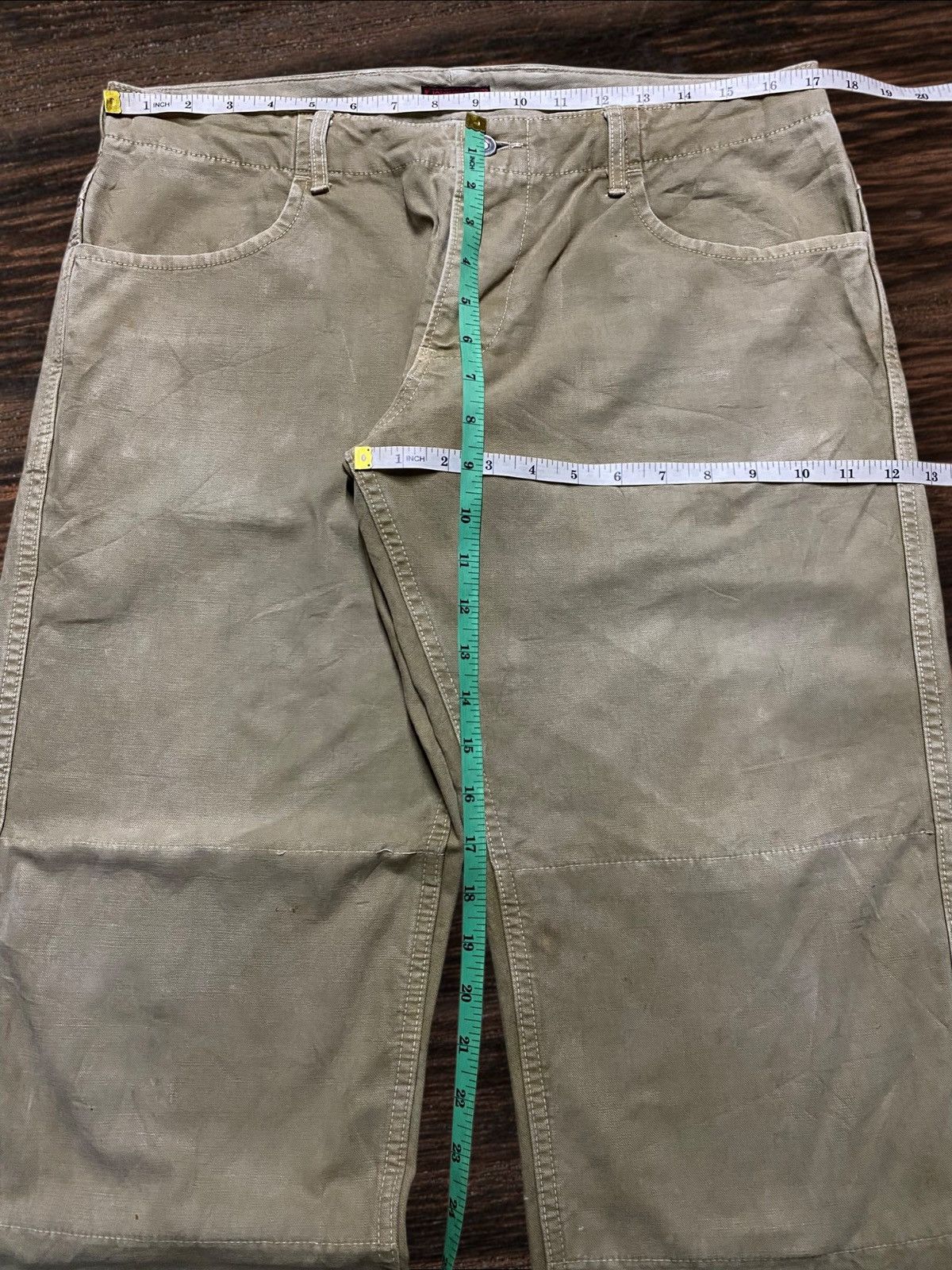 Johnbull Vintage Johnbull Double Knee Denim Loose Distressed Jeans Size US 34 / EU 50 - 11 Thumbnail
