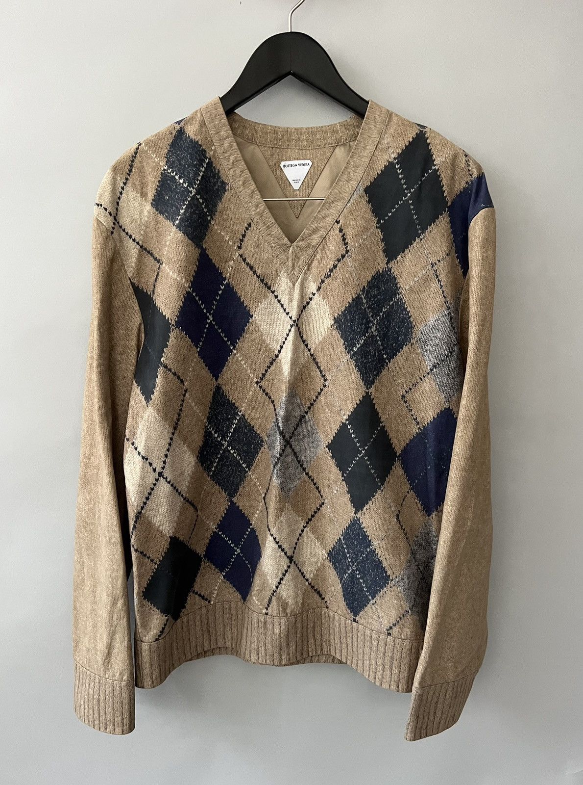 Bottega Veneta $6.8К VALUE Bottega Veneta Leather Sweater Size US S / EU 44-46 / 1 - 1 Thumbnail