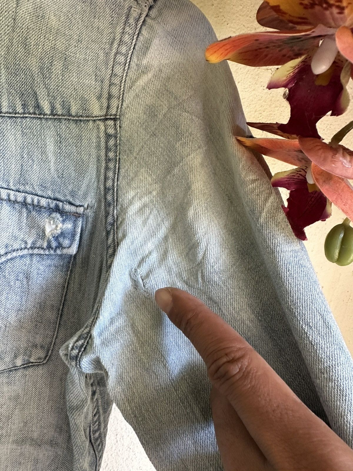 Polo Ralph Lauren 🔅Steals🔅RALPH LAUREN DENIM LONG SLEEVE SHIRT Size US M / EU 48-50 / 2 - 12 Thumbnail