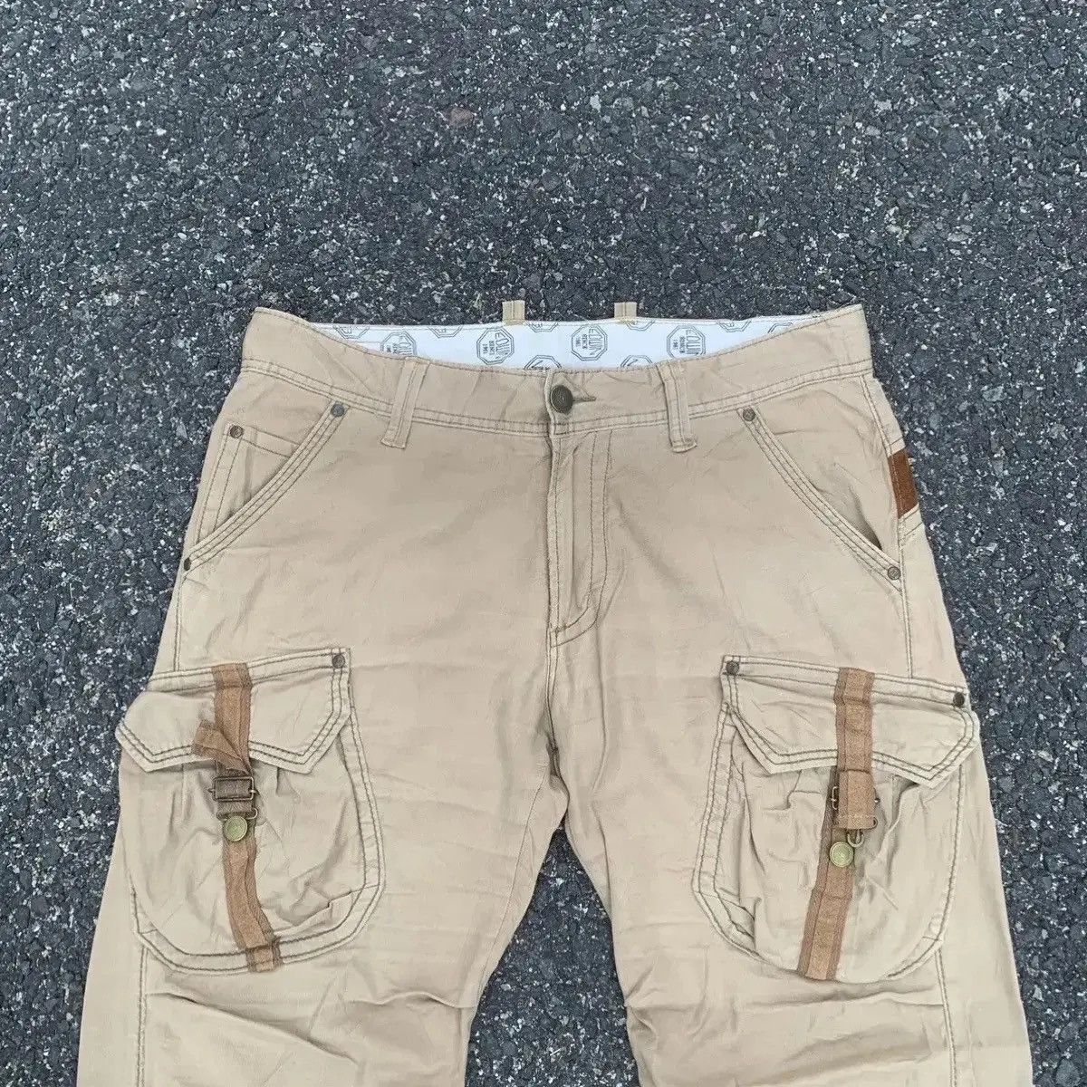 Edwin Japanese Vintage Trousers Big Pocket Faded Pants Size US 35 - 2 Thumbnail