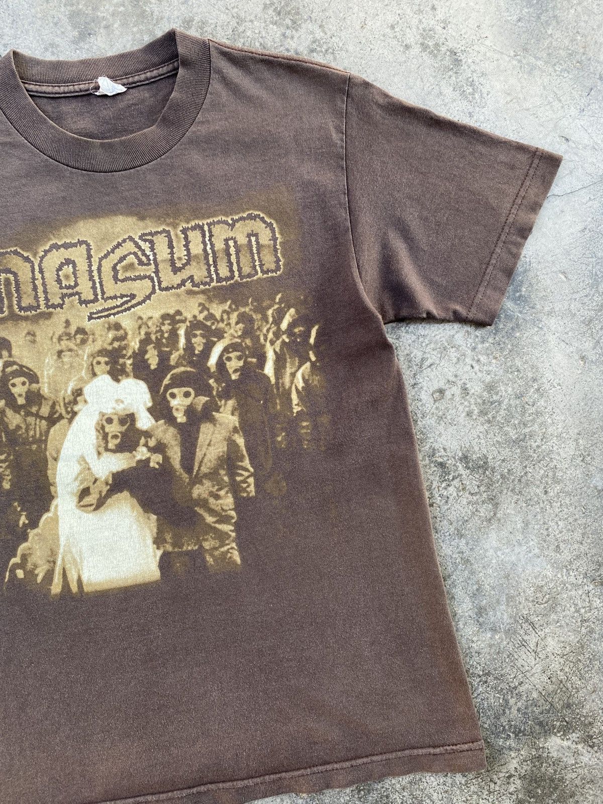 Band Tees Rare🔥Vintage Nasum 'Inhale/Exhale' Grindcore Band Tees Size US S / EU 44-46 / 1 - 4 Thumbnail