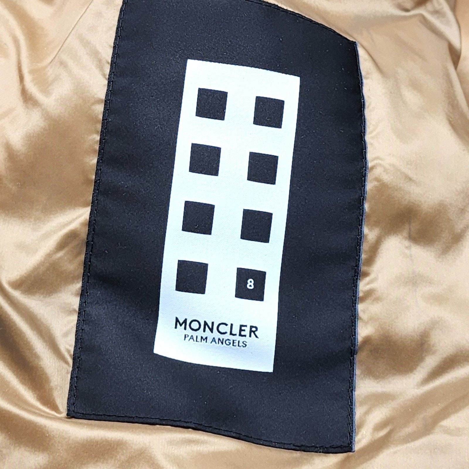 Moncler × Palm Angels Henon Down Men's Gilet Vest Blue Size 2 Medium - NWT Size US M / EU 48-50 / 2 - 8 Thumbnail