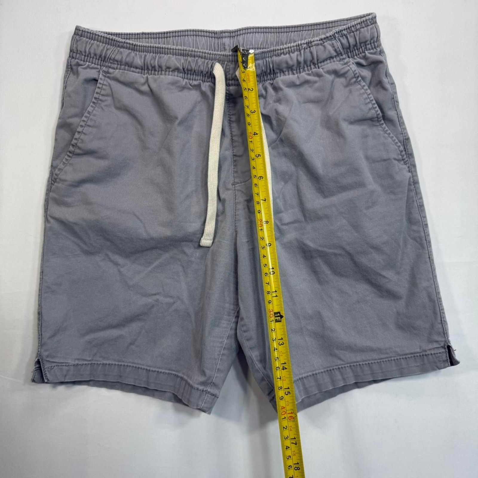 Other Goodfellow Grey and White Drawstring Shorts Sz S Size US 30 / EU 46 - 5 Thumbnail