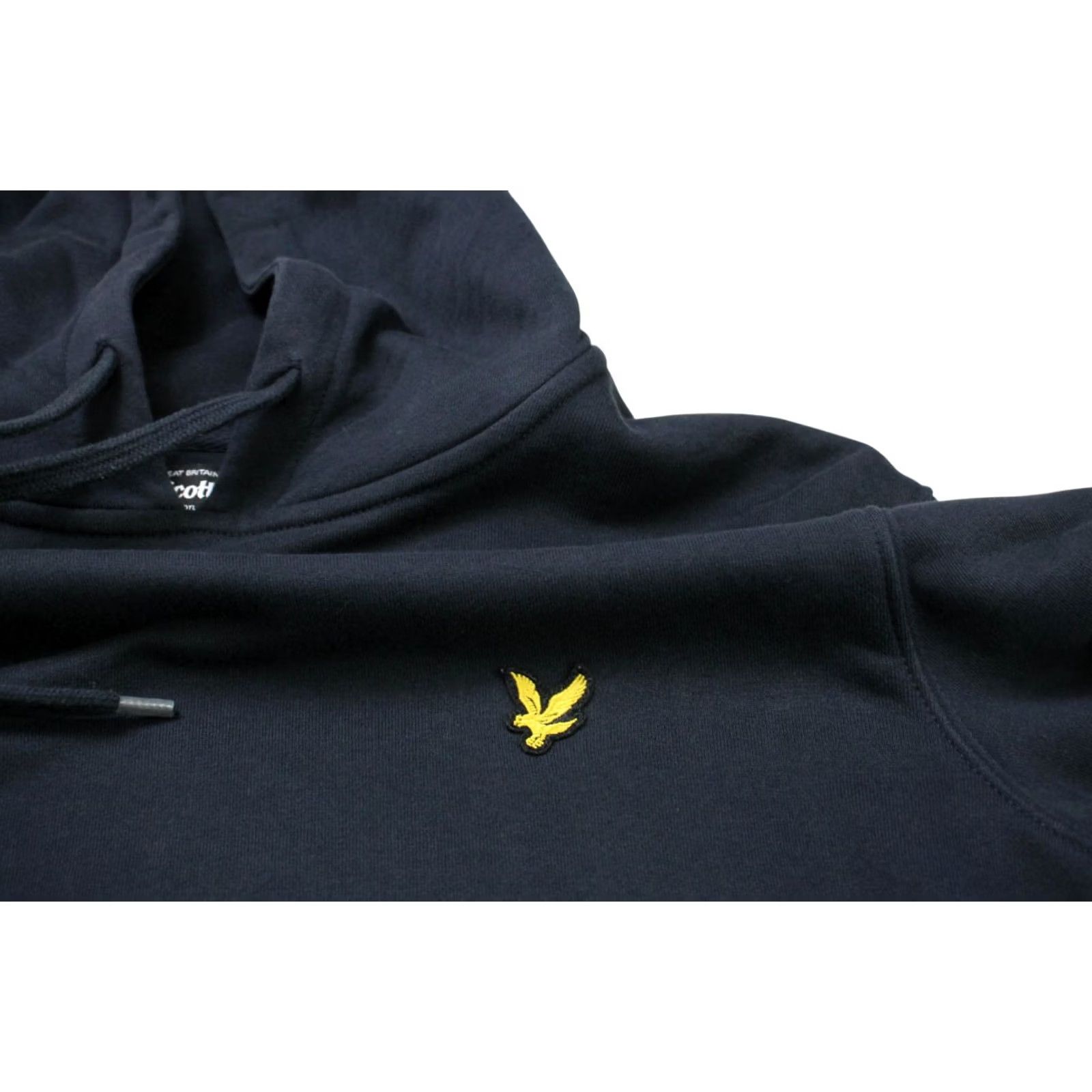 Lyle & Scott Lyle & Scott Hoodie Men's MEDIUM Pullover Kangaroo Pocket Logo Dark Blue Size US M / EU 48-50 / 2 - 6 Thumbnail