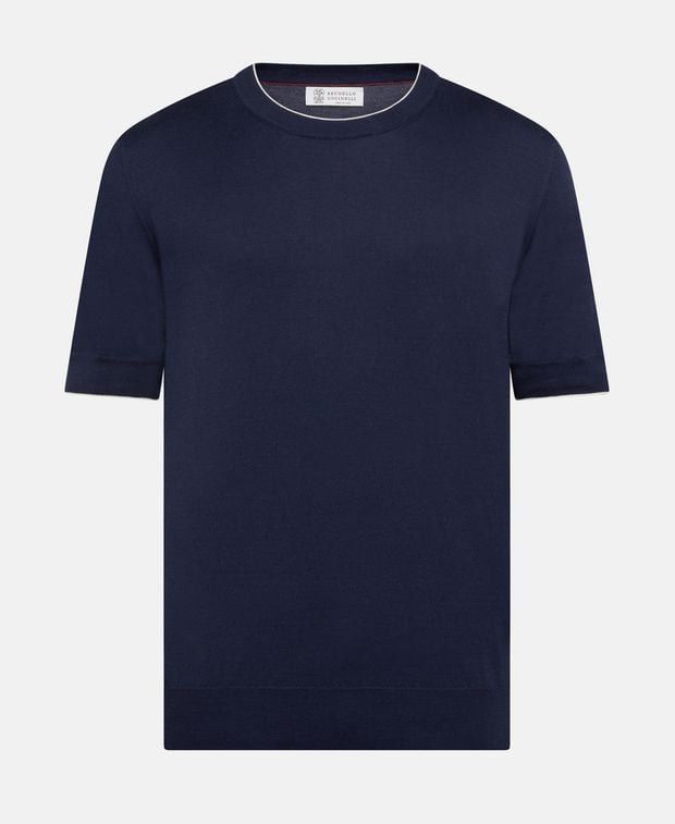 Brunello Cucinelli Short-sleeved pullover Size US M / EU 48-50 / 2 - 1 Thumbnail