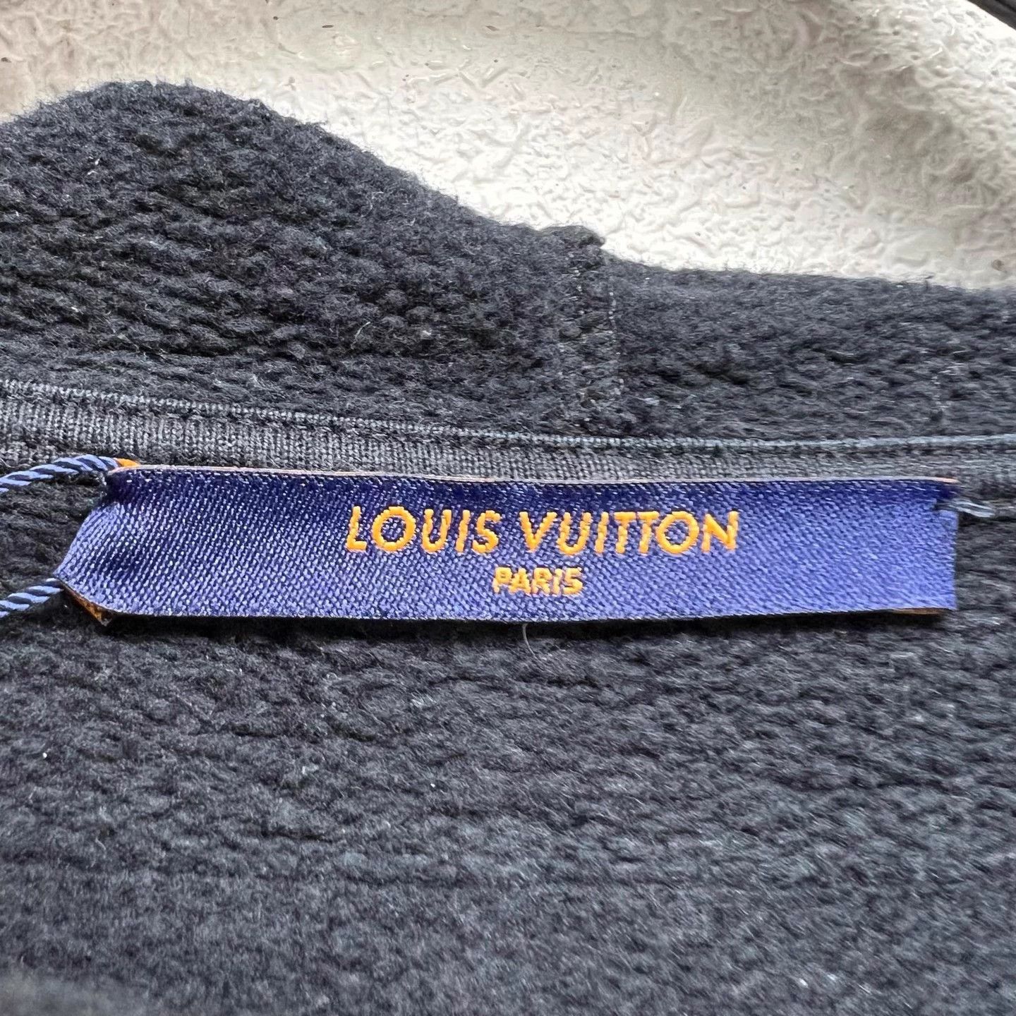 Louis Vuitton LV Black Script Graffiti Hoodie Size US L / EU 52-54 / 3 - 3 Thumbnail