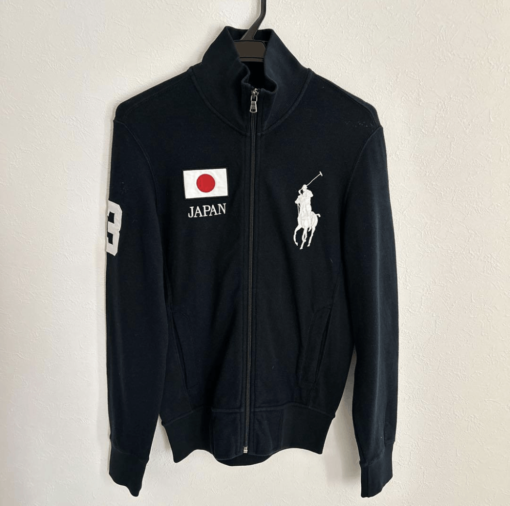 Japanese Brand × Polo Ralph Lauren Polo ralph lauren zip hoodie