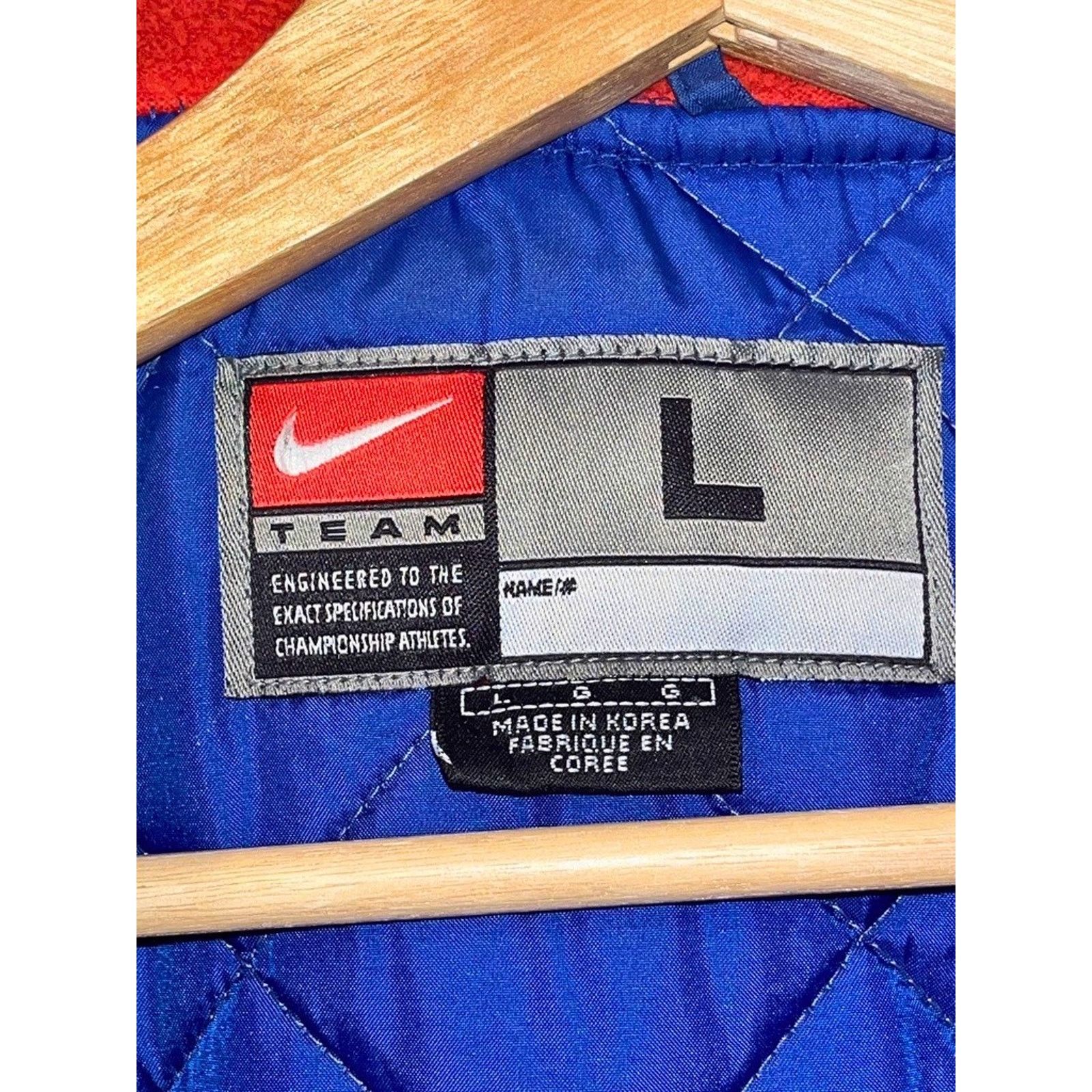 Nike New York Giants Nike Padded Puffer Coat Jacket Size L NFL Size US L / EU 52-54 / 3 - 9 Thumbnail