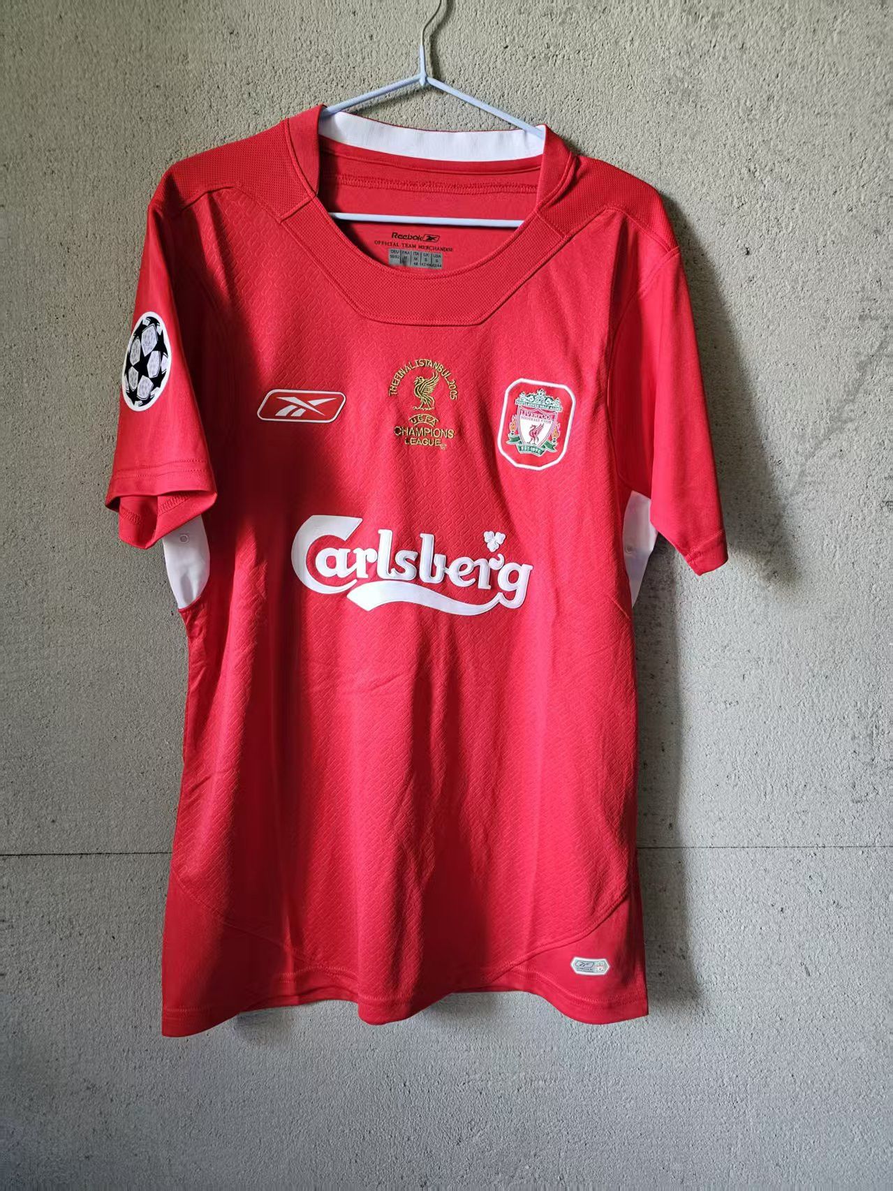 Other 2005 Liverpool #8 Steven Gerrard Jersey Size US S / EU 44-46 / 1 - 2 Thumbnail