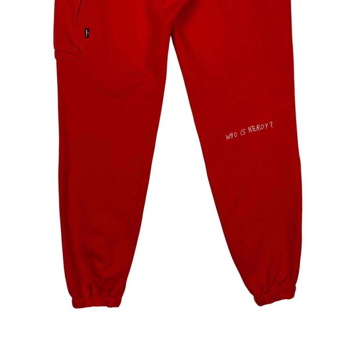 NERDY NERDY Big Logo Drawstring Red Sweatpant #1480-C67 Size US 30 / EU 46 - 10 Thumbnail