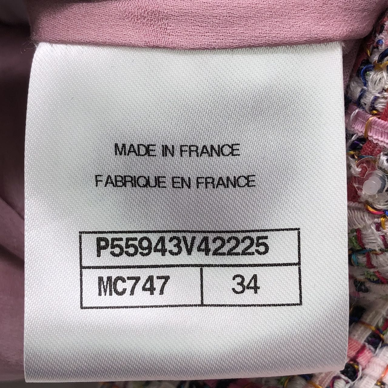 Chanel Chanel Tweed Short Sleeve Jumpsuit Women Multi-color K26WX Size 26" / US 2 / IT 38 - 6 Thumbnail