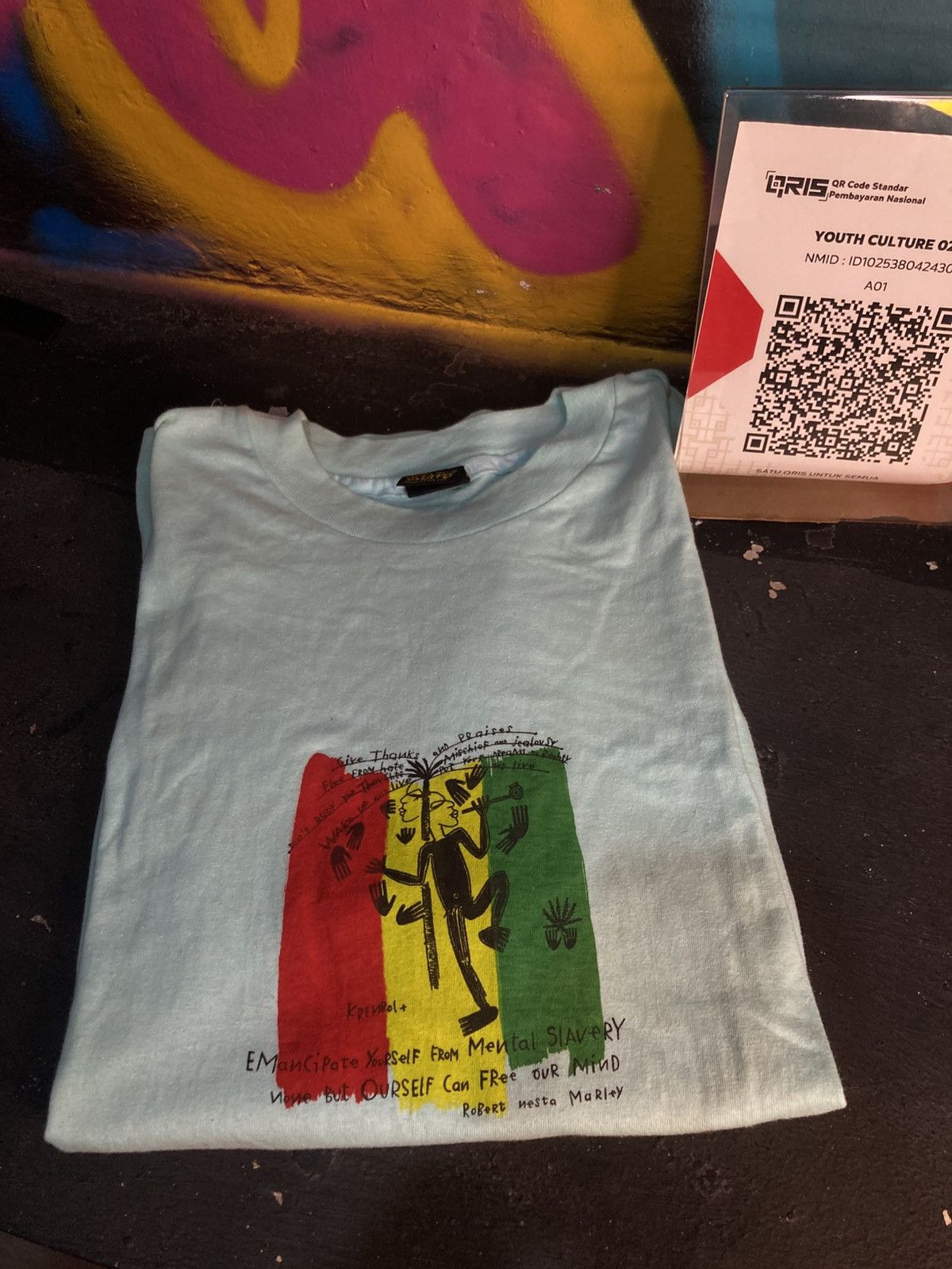Vintage Tshirt bobmarley vintage art 90s Size US XL / EU 56 / 4 - 1 Thumbnail