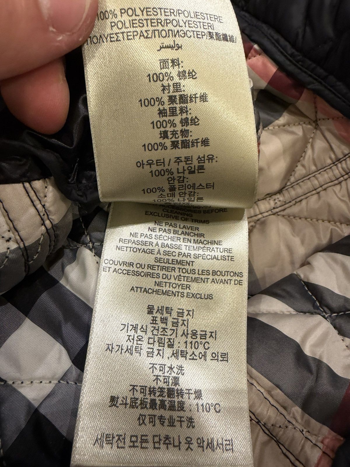Burberry Burberry Brit Womens Light Puffer Jacket Size S / US 4 / IT 40 - 5 Thumbnail