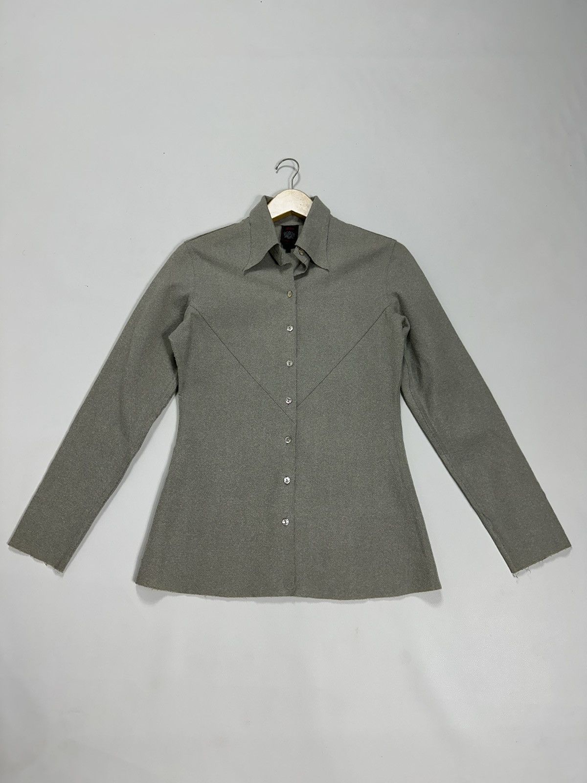 Jean Paul Gaultier Archives!!! Jean Paul Gaultier Classique Wool Shirt Size S / US 4 / IT 40 - 5 Thumbnail