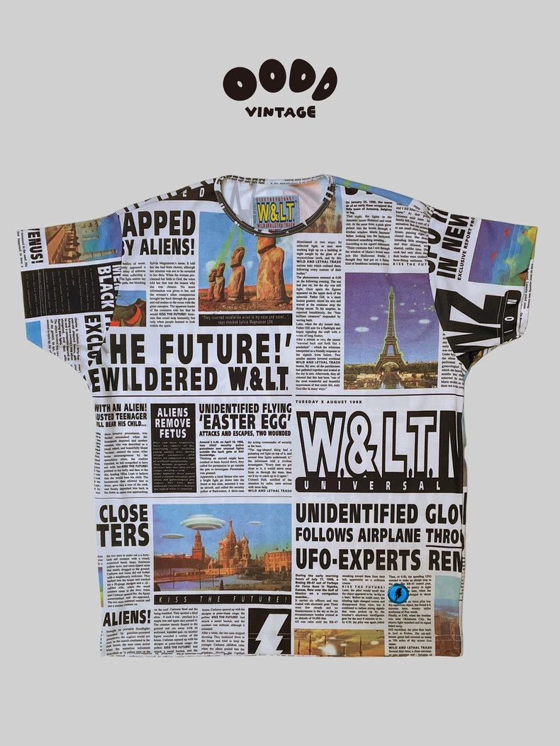 Walter Van Beirendonck walter van beirendonck alien print t-shirt-2507 Size US M / EU 48-50 / 2 - 7 Thumbnail