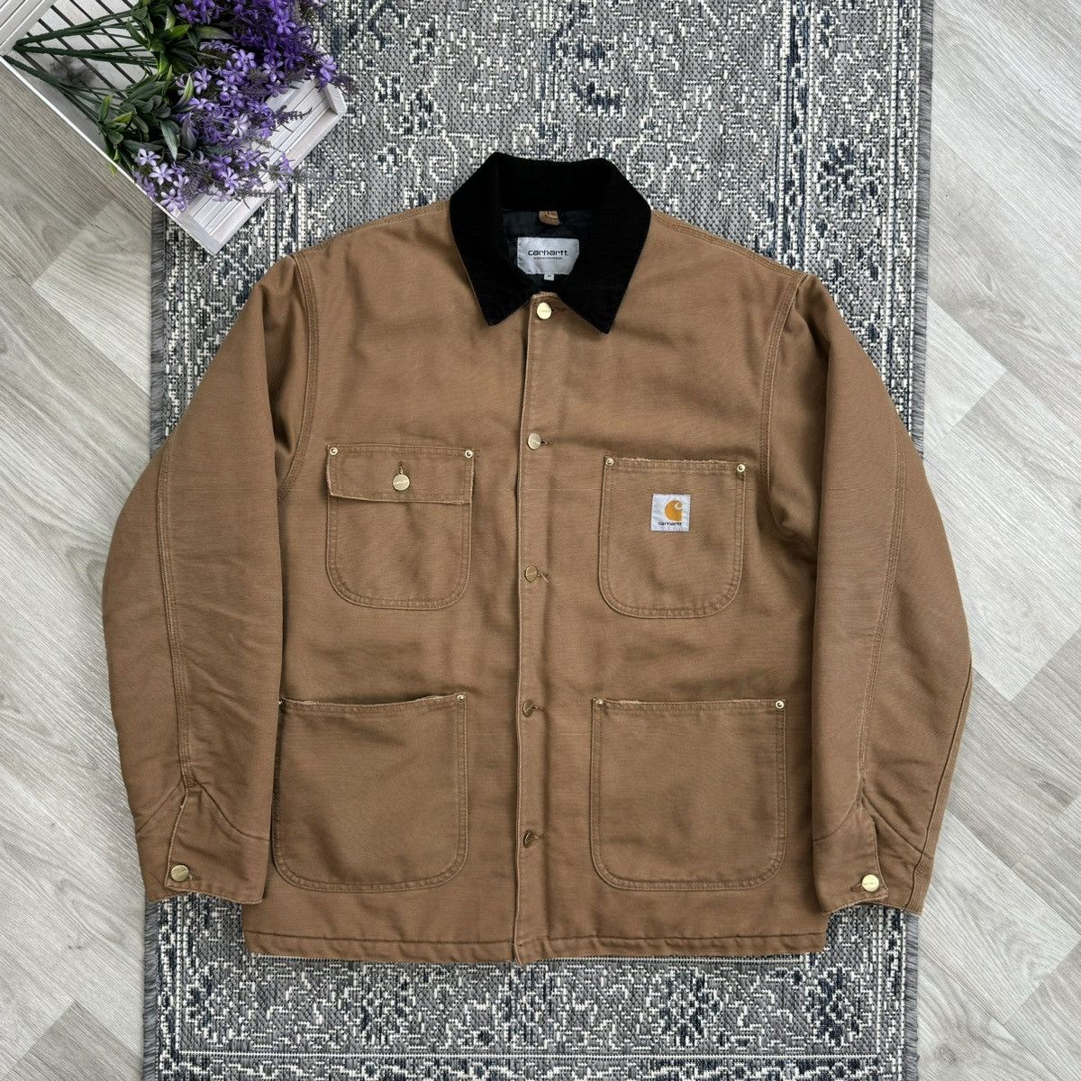 Carhartt 💥 OG CARHARTT WIP MICHIGAN CHORE COAT JACKET Size US M / EU 48-50 / 2 - 1 Thumbnail