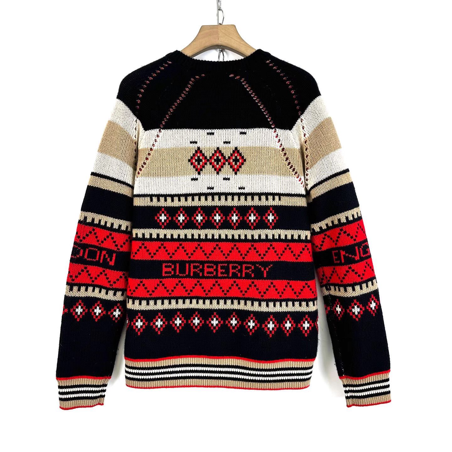 Burberry Burberry Men's Cashmere Vintage Knit Crew Neck Sweater K12 Size US S / EU 44-46 / 1 - 2 Thumbnail