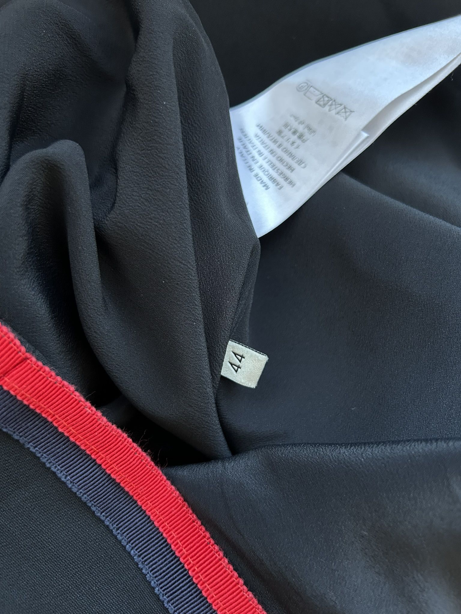 Gucci 2017 Gucci ribbon trim short sleeve wool and silk mini dress Size M / US 6-8 / IT 42-44 - 14 Thumbnail
