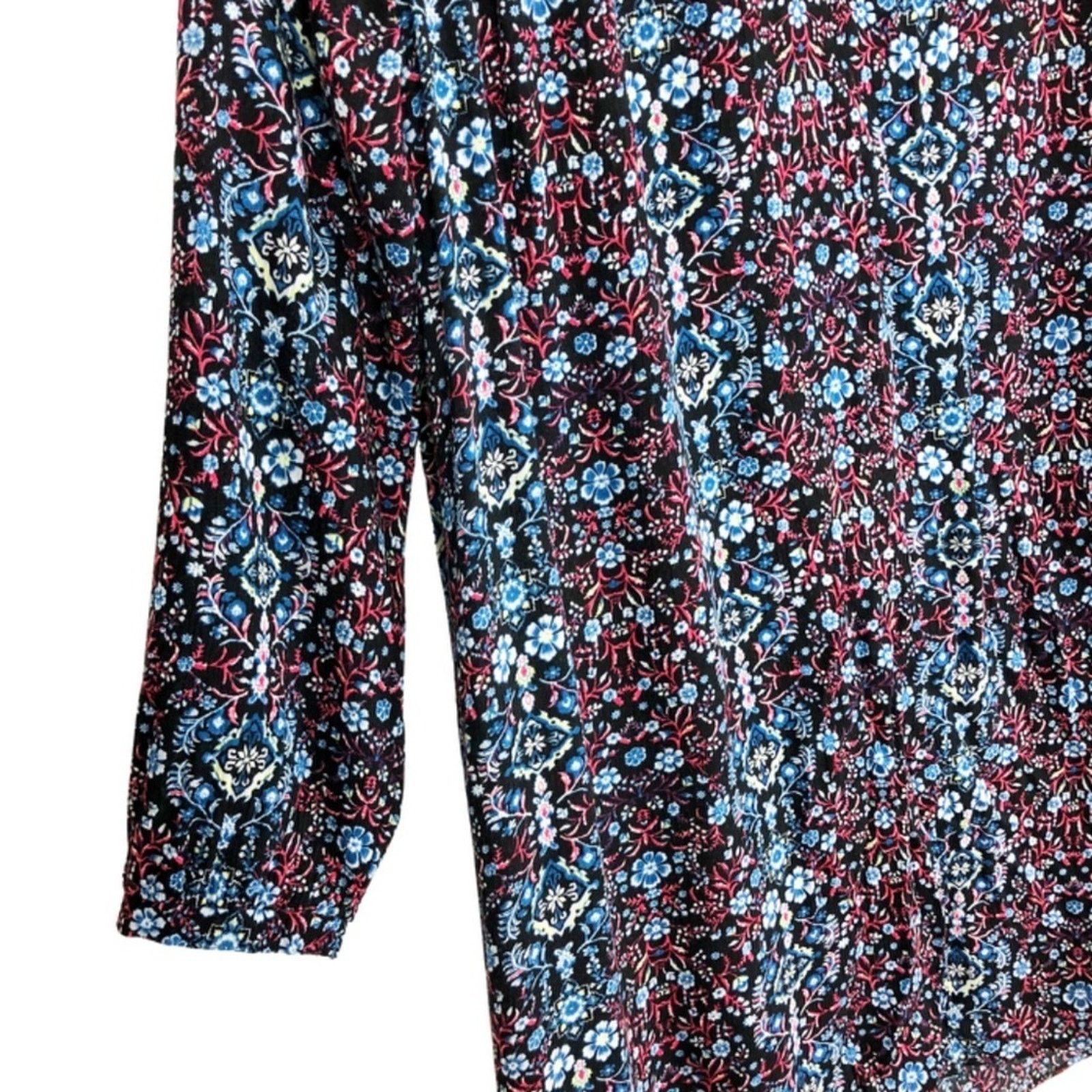 Nordstrom Lush Women’s Floral Back Cut Out Mini Boho Patterned Dress Size S / US 4 / IT 40 - 11 Thumbnail